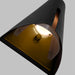 Myhouse Lighting Visual Comfort Studio - KW1141MBKBBS-L1 - LED Wall Sconce - Cambre - Midnight Black and Burnished Brass