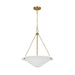 Myhouse Lighting Visual Comfort Studio - AP1213TXW - Three Light Pendant - Dosinia - Textured White