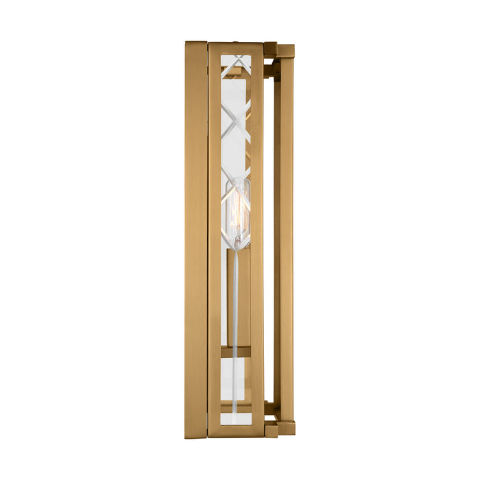 Myhouse Lighting Visual Comfort Studio - AW1161BBS - One Light Wall Sconce - Erro - Burnished Brass