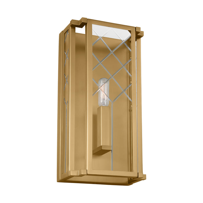 Myhouse Lighting Visual Comfort Studio - AW1161BBS - One Light Wall Sconce - Erro - Burnished Brass