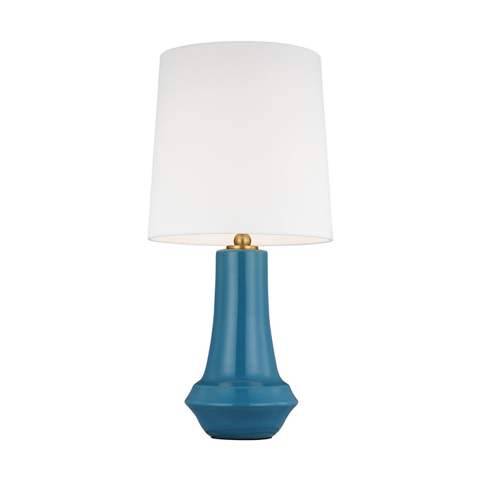 Myhouse Lighting Visual Comfort Studio - TT1231LAQ1 - LED Table Lamp - Jenna - Lucent Aqua