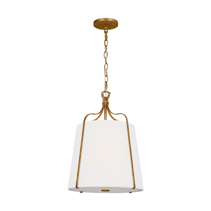 Myhouse Lighting Visual Comfort Studio - AP1241ADB - One Light Pendant - Leander - Antique Gild