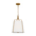 Myhouse Lighting Visual Comfort Studio - AP1241ADB - One Light Pendant - Leander - Antique Gild