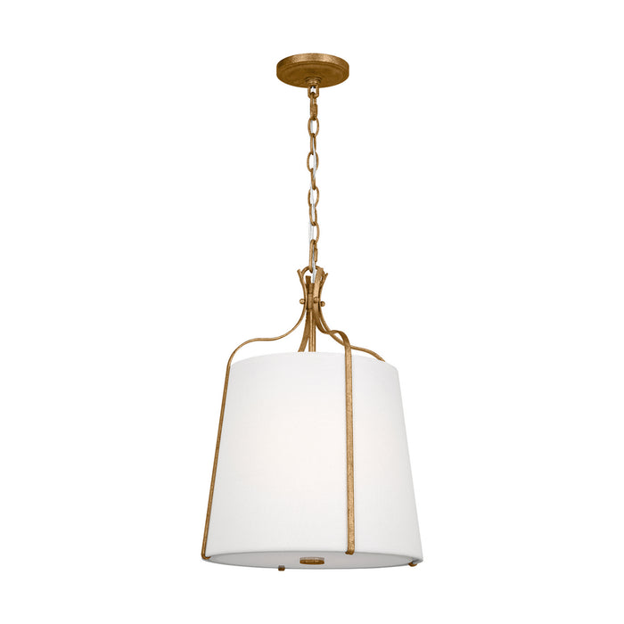 Myhouse Lighting Visual Comfort Studio - AP1241ADB - One Light Pendant - Leander - Antique Gild