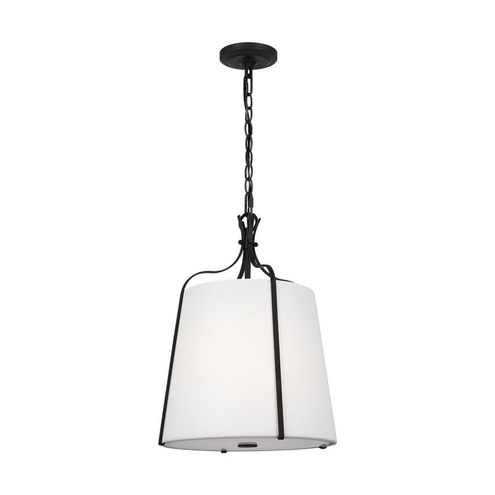 Myhouse Lighting Visual Comfort Studio - AP1241SMS - One Light Pendant - Leander - Smith Steel