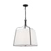 Myhouse Lighting Visual Comfort Studio - AP1264SMS - Four Light Pendant - Leander - Smith Steel