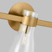 Myhouse Lighting Visual Comfort Studio - AEV1003BBS - Three Light Bath Fixture - Moritz - Burnished Brass