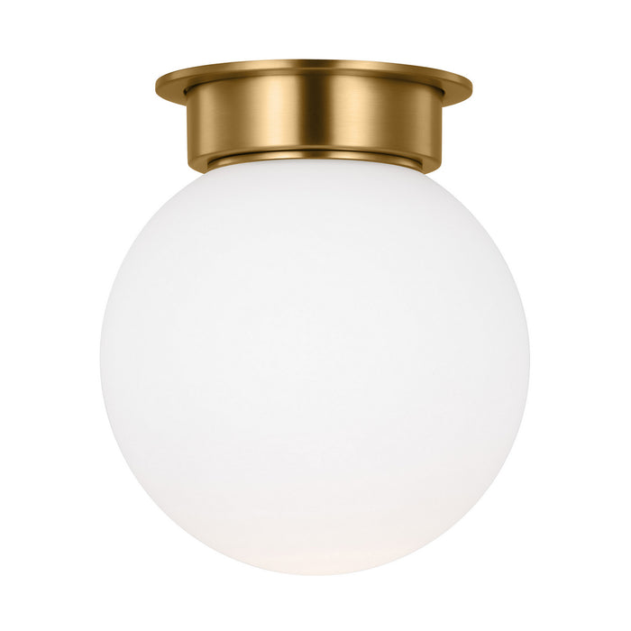 Myhouse Lighting Visual Comfort Studio - KF1101BBS - One Light Flush Mount - Nodes - Burnished Brass