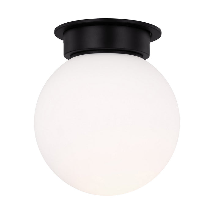 Myhouse Lighting Visual Comfort Studio - KF1101MBK - One Light Flush Mount - Nodes - Midnight Black