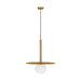 Myhouse Lighting Visual Comfort Studio - KP1141BBS - One Light Pendant - Nodes - Burnished Brass