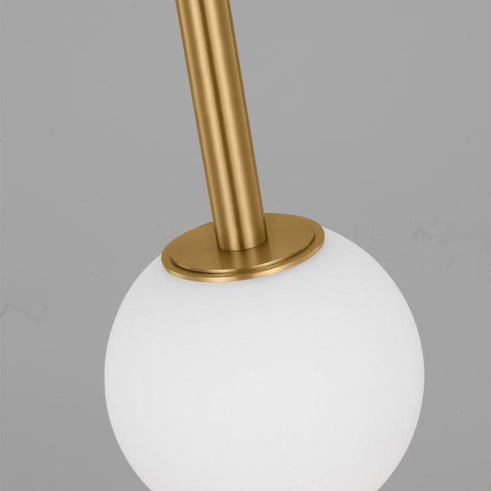 Myhouse Lighting Visual Comfort Studio - KP1141BBS - One Light Pendant - Nodes - Burnished Brass