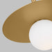 Myhouse Lighting Visual Comfort Studio - KP1141BBS - One Light Pendant - Nodes - Burnished Brass