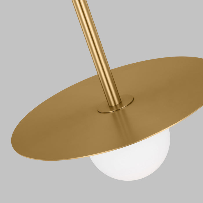 Myhouse Lighting Visual Comfort Studio - KP1141BBS - One Light Pendant - Nodes - Burnished Brass