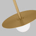 Myhouse Lighting Visual Comfort Studio - KP1141BBS - One Light Pendant - Nodes - Burnished Brass