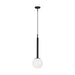 Myhouse Lighting Visual Comfort Studio - KP1141MBK - One Light Pendant - Nodes - Midnight Black