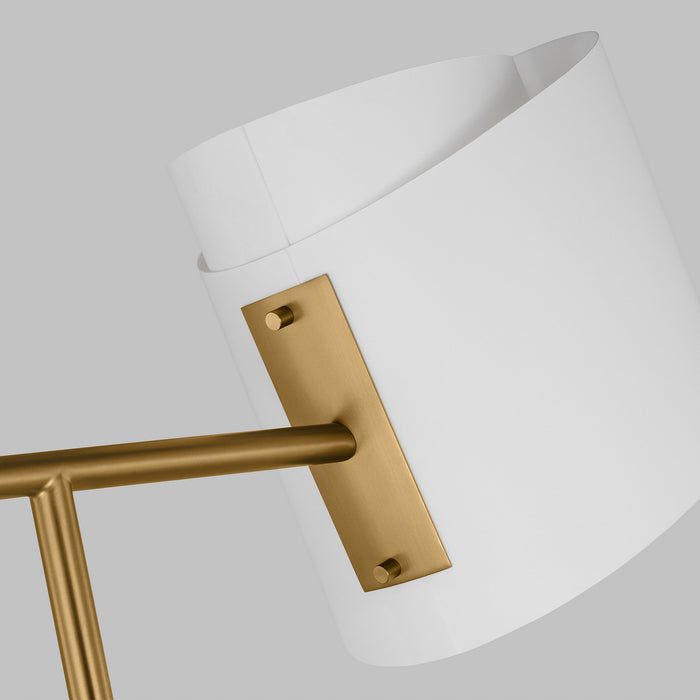 Myhouse Lighting Visual Comfort Studio - ET1501BBS1 - LED Floor Lamp - Paerero - Burnished Brass