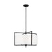 Myhouse Lighting Visual Comfort Studio - CP1394AI - Four Light Pendant - Perno - Aged Iron