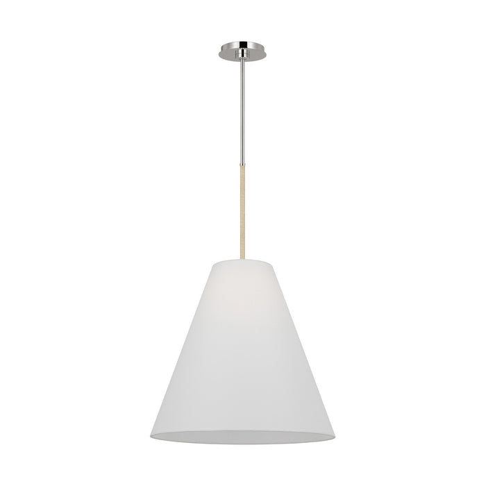Myhouse Lighting Visual Comfort Studio - AEP1041PN - One Light Pendant - Remy - Polished Nickel