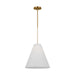 Myhouse Lighting Visual Comfort Studio - AEP1051BBS - One Light Pendant - Remy - Burnished Brass