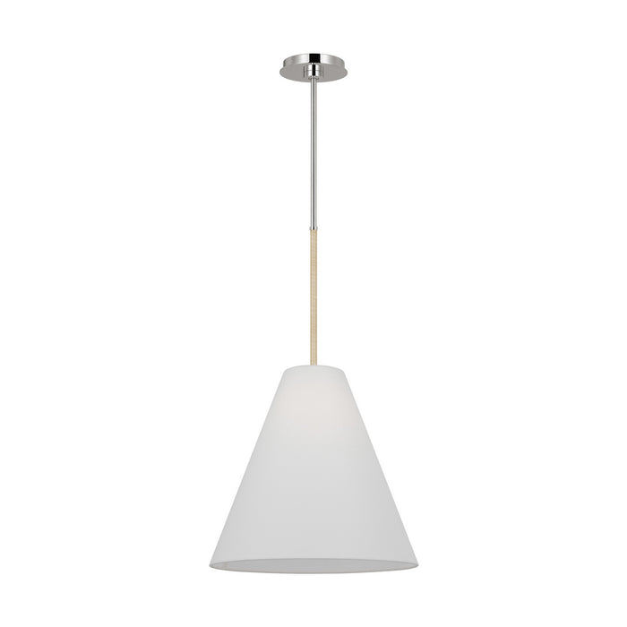 Myhouse Lighting Visual Comfort Studio - AEP1051PN - One Light Pendant - Remy - Polished Nickel