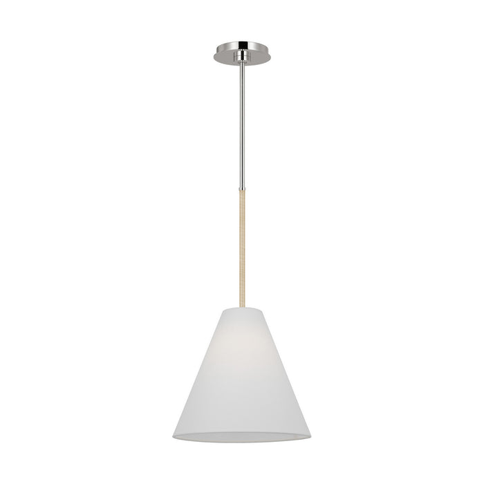 Myhouse Lighting Visual Comfort Studio - AEP1061PN - One Light Pendant - Remy - Polished Nickel