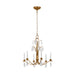 Myhouse Lighting Visual Comfort Studio - CC1616ADB - Six Light Chandelier - Shannon - Antique Gild