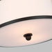 Myhouse Lighting Visual Comfort Studio - CF1102SMS - Two Light Semi-Flush Mount - Stonington - Smith Steel