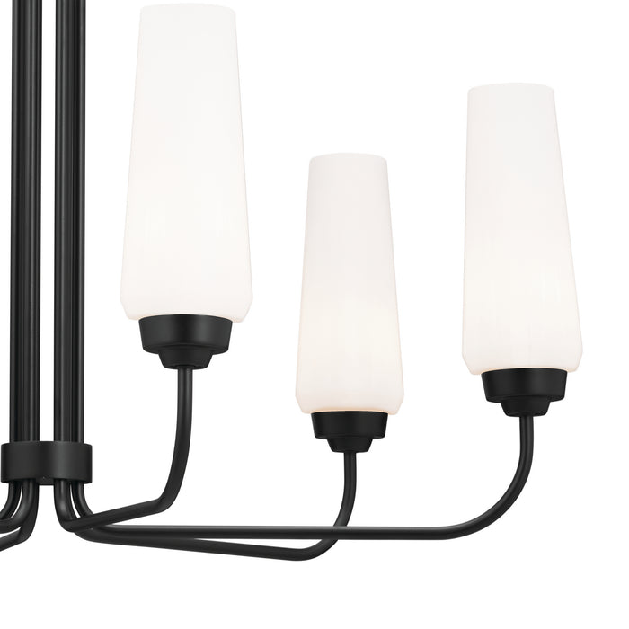 Myhouse Lighting Kichler - 52480BK - Six Light Chandelier - Truby - Black