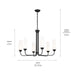 Myhouse Lighting Kichler - 52480BK - Six Light Chandelier - Truby - Black