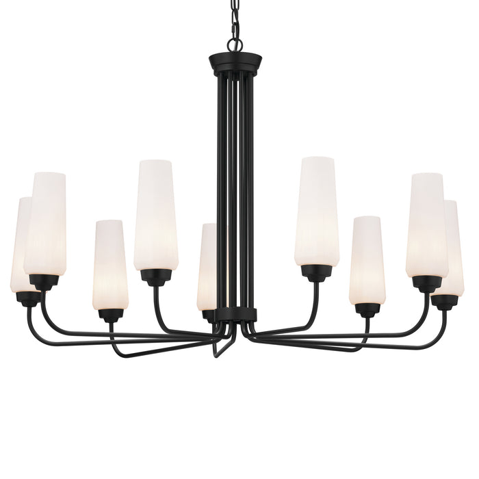 Myhouse Lighting Kichler - 52481BK - Nine Light Chandelier - Truby - Black