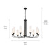 Myhouse Lighting Kichler - 52481BK - Nine Light Chandelier - Truby - Black