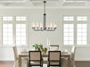 Myhouse Lighting Kichler - 52481BK - Nine Light Chandelier - Truby - Black