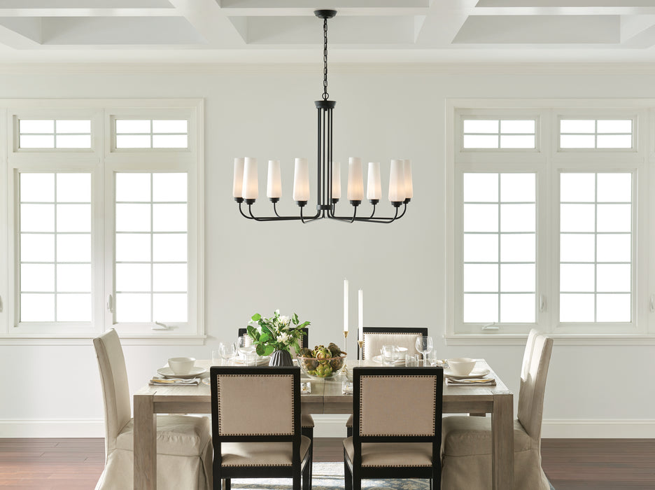 Myhouse Lighting Kichler - 52481BK - Nine Light Chandelier - Truby - Black