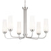 Myhouse Lighting Kichler - 52480PN - Six Light Chandelier - Truby - Polished Nickel