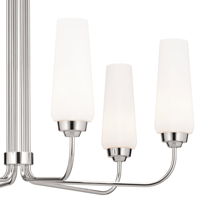 Myhouse Lighting Kichler - 52480PN - Six Light Chandelier - Truby - Polished Nickel