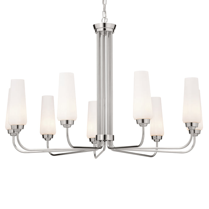 Myhouse Lighting Kichler - 52481PN - Nine Light Chandelier - Truby - Polished Nickel