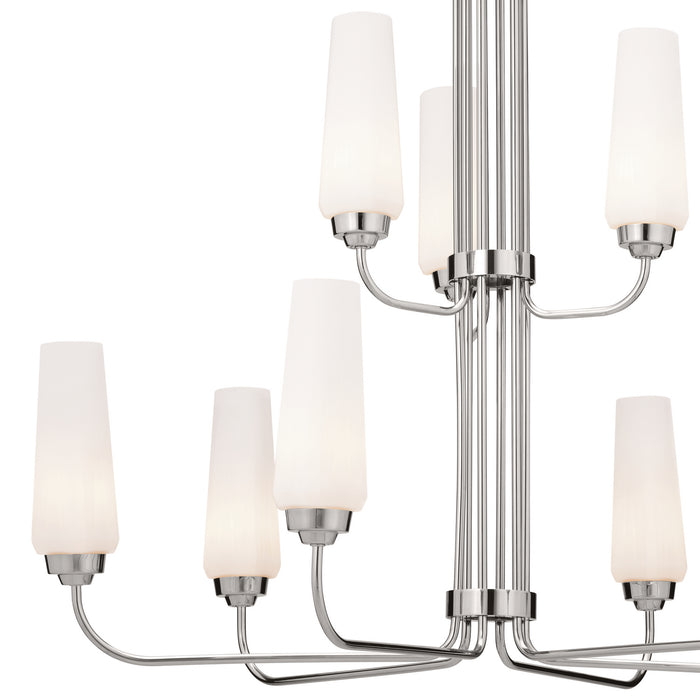 Myhouse Lighting Kichler - 52482PN - Nine Light Chandelier - Truby - Polished Nickel