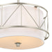 Myhouse Lighting Kichler - 52074SN - Three Light Pendant/Semi Flush - Birkleigh - Satin Nickel