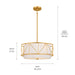 Myhouse Lighting Kichler - 52075CLG - Three Light Pendant/Semi Flush - Birkleigh - Classic Gold