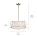 Myhouse Lighting Kichler - 52075SN - Three Light Pendant/Semi Flush - Birkleigh - Satin Nickel