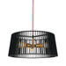 Myhouse Lighting Kichler - 44171BK - Three Light Pendant - Linara - Black