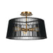 Myhouse Lighting Kichler - 44171BK - Three Light Pendant - Linara - Black