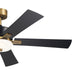 Myhouse Lighting Kichler - 300395SBK - 56"Ceiling Fan - Icon - Satin Black