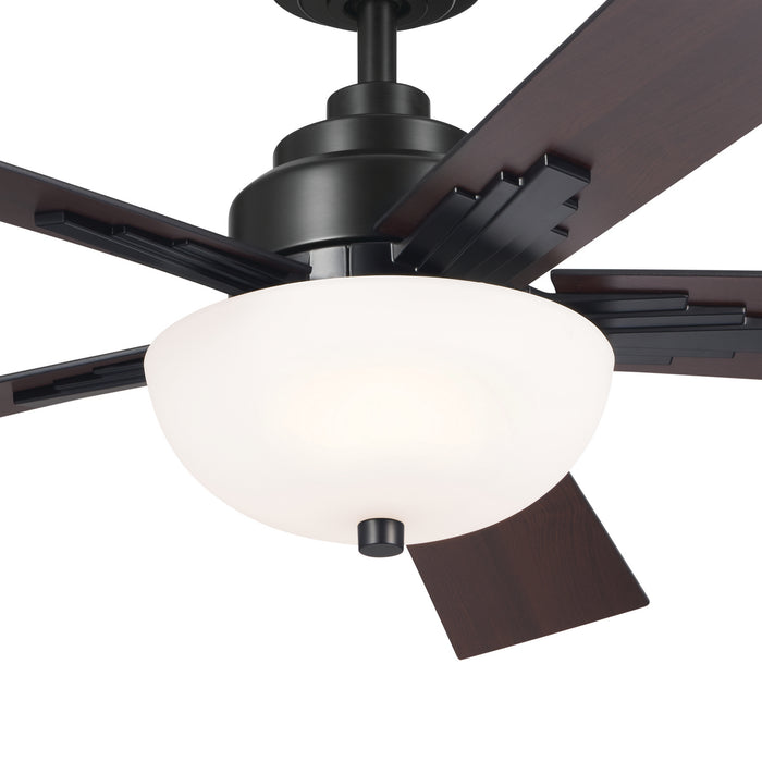 Myhouse Lighting Kichler - 300345SBK - 52"Ceiling Fan - Vinea - Satin Black