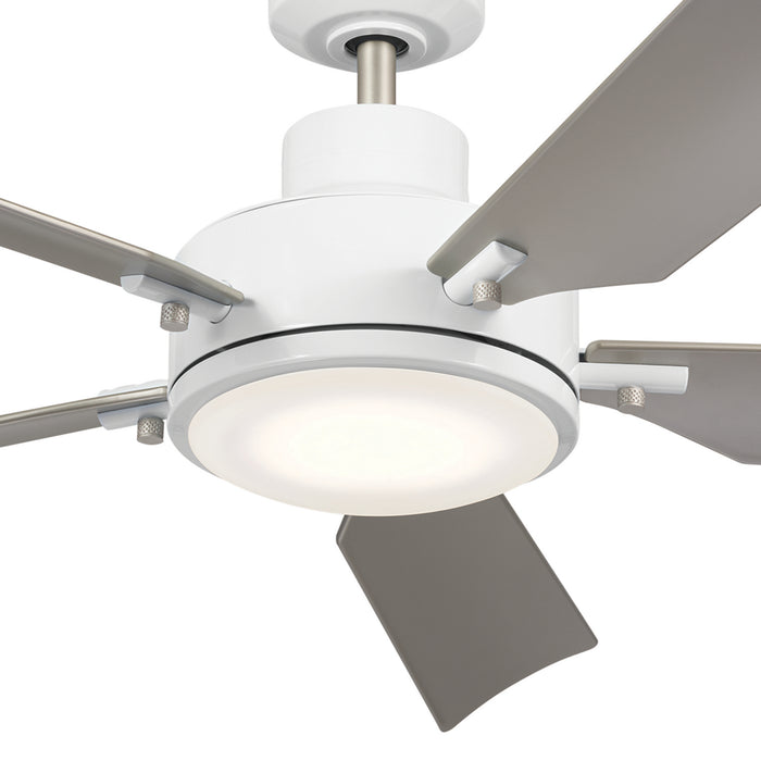 Myhouse Lighting Kichler - 330057WH - 56"Ceiling Fan - Guardian - White