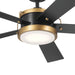 Myhouse Lighting Kichler - 330045SBK - 56"Ceiling Fan - Salvo - Satin Black