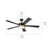 Myhouse Lighting Kichler - 330045SBK - 56"Ceiling Fan - Salvo - Satin Black