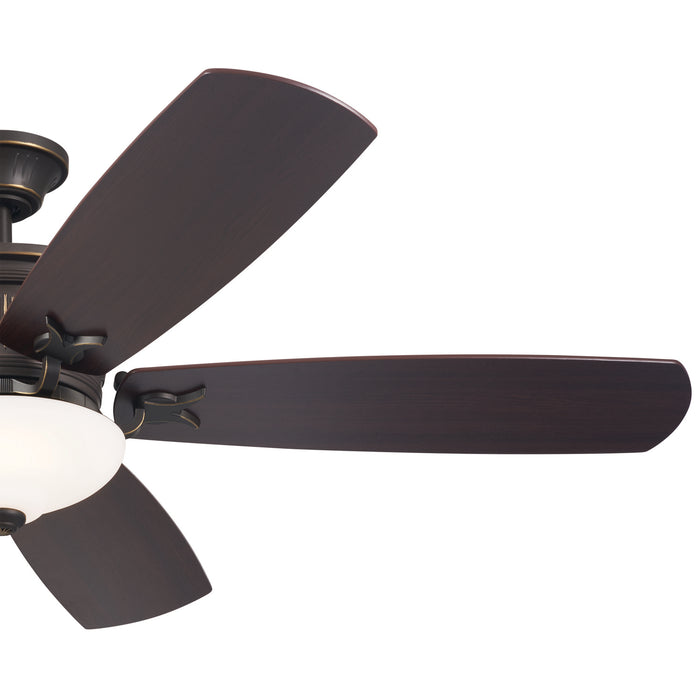 Myhouse Lighting Kichler - 300325OZ - 56"Ceiling Fan - Crescent - Olde Bronze with Gold Highlights