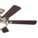 Myhouse Lighting Kichler - 300370NI - 60"Ceiling Fan - Rise - Brushed Nickel