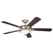 Myhouse Lighting Kichler - 300370NI - 60"Ceiling Fan - Rise - Brushed Nickel